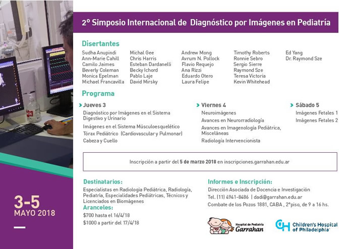 2 Simposio Internacional de Diagnstico por Imgenes en Pediatra